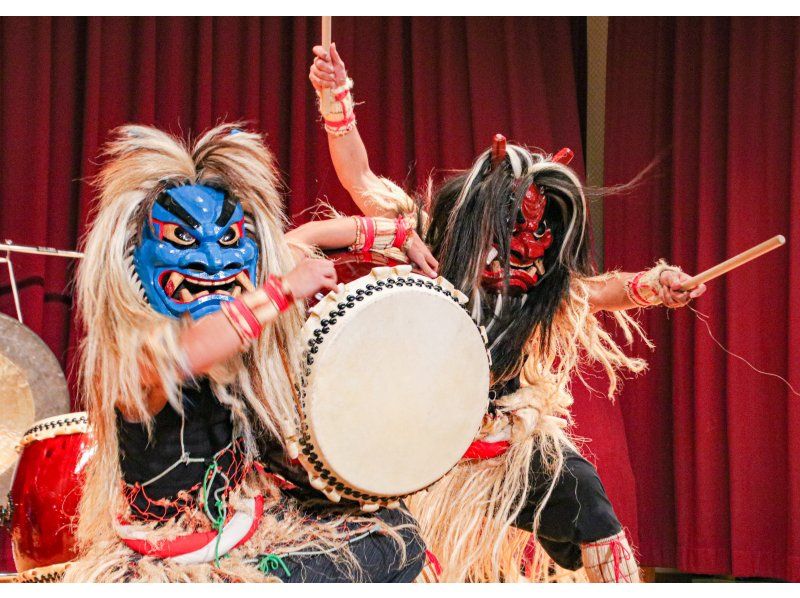 【秋田・男鹿】ナマハゲに変身して「なまはげ太鼓」チャレンジの紹介画像