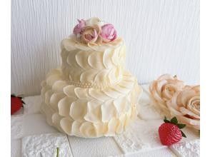 ソープフラワーインテリアケーキ作り