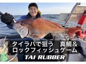 ★【千叶・胜浦】与TAI RUBER一起钓真鲷和石首鱼 - 乘坐RIB船体验4小时钓鱼。每艘船最多可容纳4人。TAI RUBER