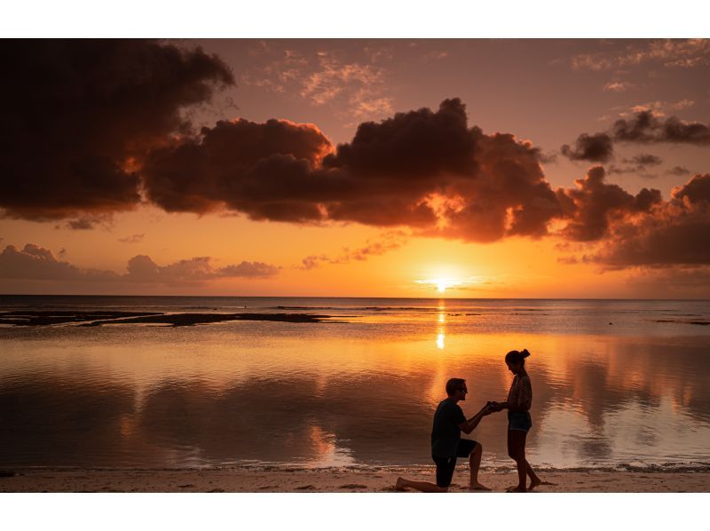 沖縄・宮古島】 夕映えフォトプラン 宮古島の美しいサンセットをふたり