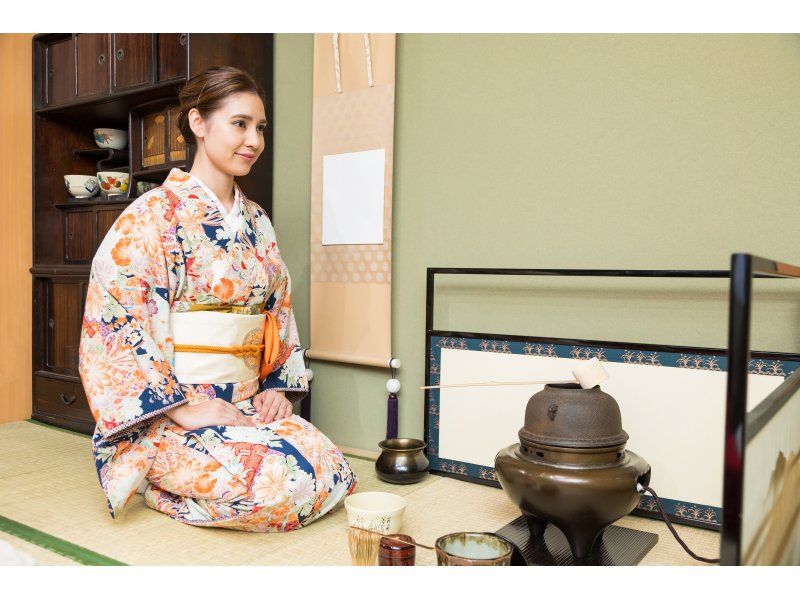 【山梨县/富士山/河口湖】茶道体验：感受日本传统“侘寂”文化！の紹介画像