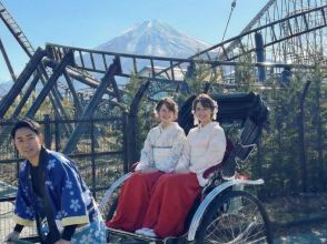 [ยามานาชิ, ภูเขาฟูจิ/ทะเลสาบคาวากุจิ] สัมผัสบรรยากาศแบบญี่ปุ่นแท้ๆ ด้วยทัวร์นั่งรถลากที่ทะเลสาบคาวากุจิ พร้อมชมวิวภูเขาฟูจิ! มีบริการรถรับส่ง! (ทะเลสาบคาวากุจิ, ฟูจิโยชิดะ, โอชิโนะ, ทะเลสาบยามานากะ)