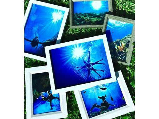 [Blue Cave ★ Private Diving Experience for One Person] Free GoPro photos and videos sent straight to your smartphone! Free feeding!の画像