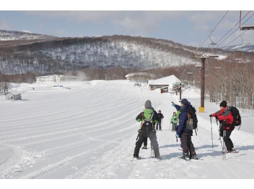 [Akita, Hachimantai] A tour to search for traces of Asiatic black bears in the winter forestの画像