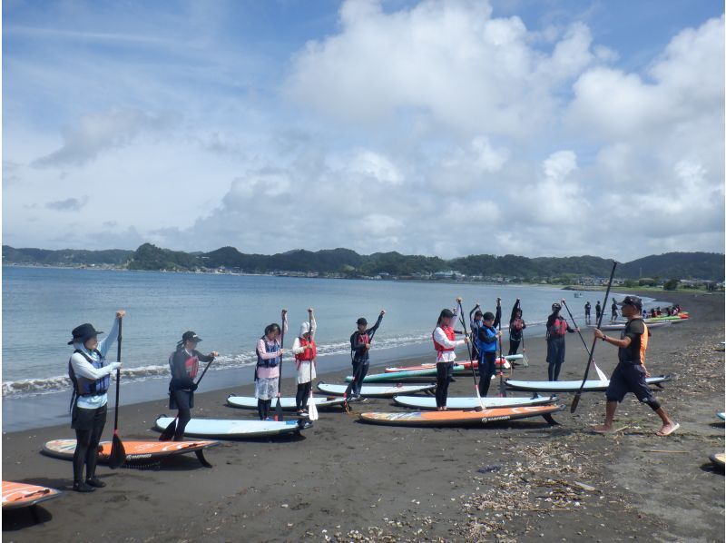 【千葉・南房総】海水浴/マリンアクティビティ〜資格取得インストラクターがガイドするらくらくSUP体験（撮影付き・初めての方大歓迎）の紹介画像