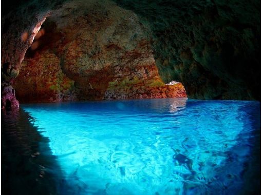 【沖縄／恩納村／青の洞窟／ファンダイビング／２ダイブ】カメラ撮影付き♪安心の貸し切り♪当日予約OK♪の画像