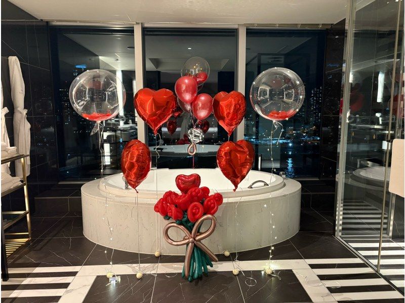 【東京・品川】プロポーズプラン（バルーン配送可能エリア：東京・神奈川・千葉・埼玉）の紹介画像