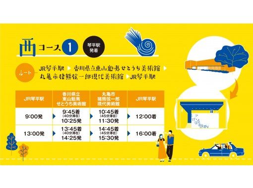 【香川県琴平発着・丸亀/坂出】静寂と彩りの美術旅 ― 東山魁夷と猪熊弦一郎をめぐるアートコースの画像