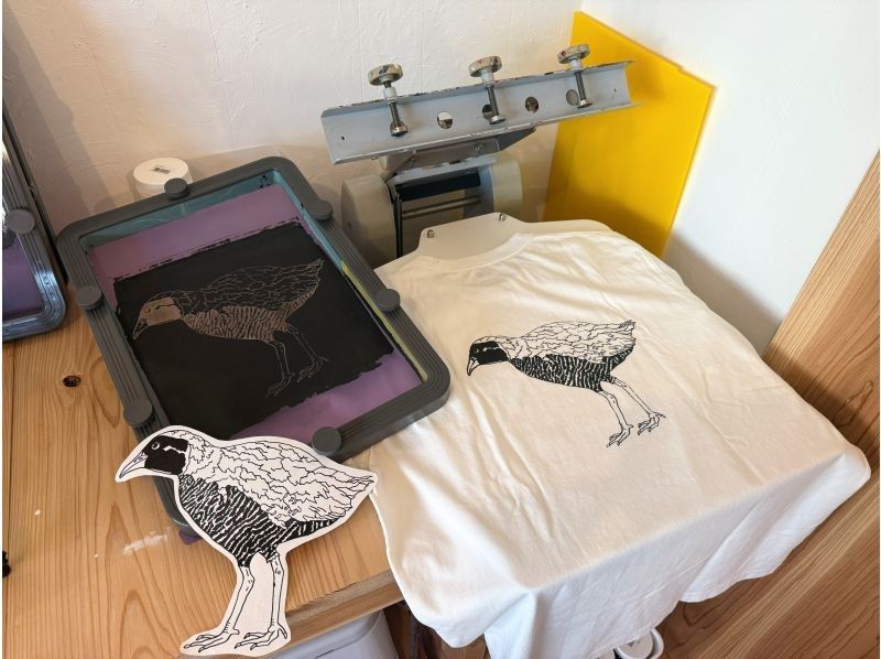 【沖縄・名護市】自然に囲まれた静かなアトリエで世界で1枚のオリジナルTシャツ作りの紹介画像