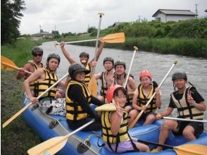 【おひさまの里・安曇野】清流ラフティング　あめんぼう　コース案内（万水川～犀川）の画像