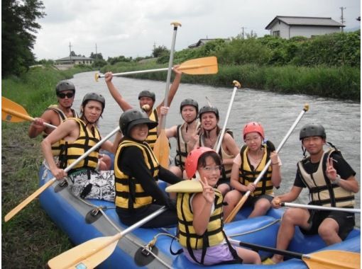 [Sun of village-Azumino] clear stream rafting Amenbo Course Information (Thousands Mizukawa-Sai River)の画像