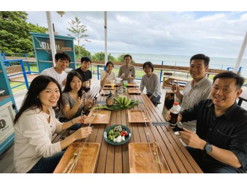 [Ishigaki Island/Bring Your Own BBQ] A one-of-a-kind plan with a spectacular ocean view! Bring your own ingredients for a full-scale grilling experience. Includes soft drinks!の画像