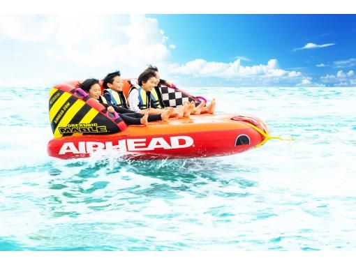 【那覇から35分！南城市】フライト直前までマリンスポーツ3種☆絶景天然ビーチで遊び尽くせ！！！絶叫系取り揃えています！の画像