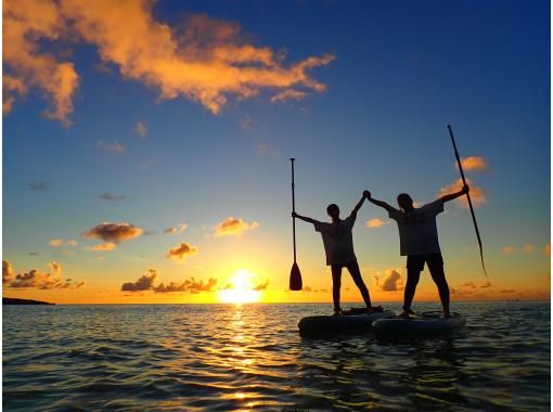 宮古島《お得に楽しもう！》【サンセットSUPツアー】★当日予約OK！★撮影データ無料！の画像