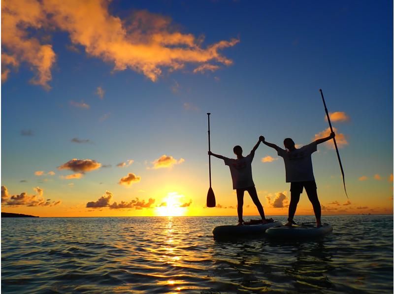 宮古島《お得に楽しもう！》【サンセットSUPツアー】★当日予約OK！★撮影データ無料！の紹介画像