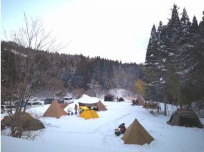 【秋田・白神山地】森のえきキャンプ場★温泉と滝と旨いもの！冬キャンプ、夏キャンプ★