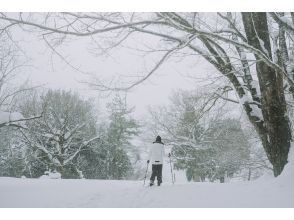 【秋田・田沢湖】雪の絨毯を踏みしめながら自然の美を堪能！スノーシュートレッキングで雪の世界を楽しもう！