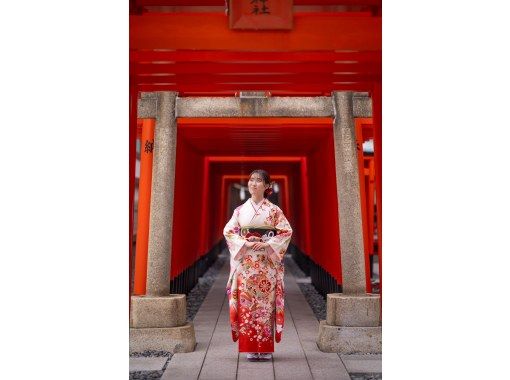 Tokyo: Haneda Airport Shrine Tour and Photoshoot in Kimonoの画像