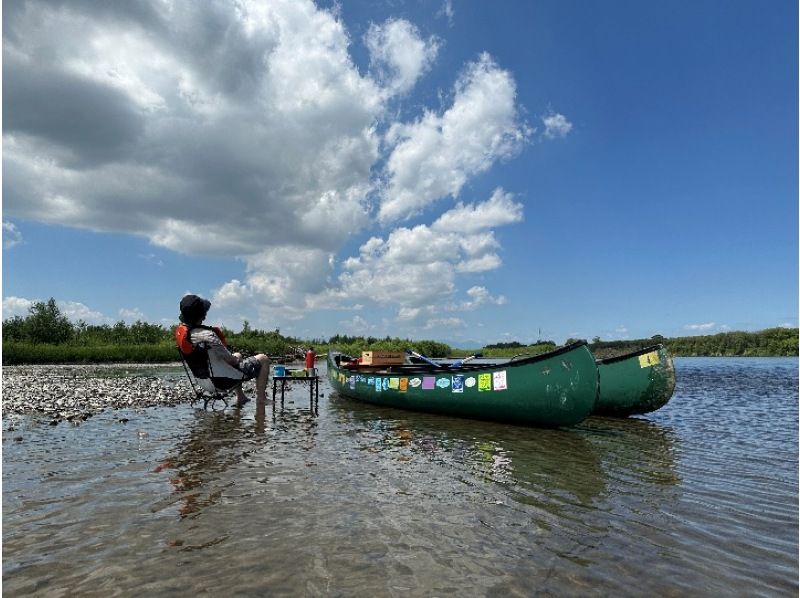 [Hokkaido, Tokachi] A geo-trip to experience the Hidaka Mountains, wild birds, and Tokachi's nature! Pets are welcome! Twin Canoe River Cruise: Satsunai, Tokachi Riverの紹介画像