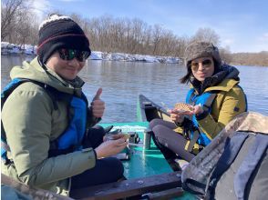【北海道・十勝】フォトジェニック冬の十勝川・川霧や霧氷、ダイヤモンドダスト、氷の花が咲くカヌーツアー〈冬のしばれ川旅フォトリバークルーズ〉