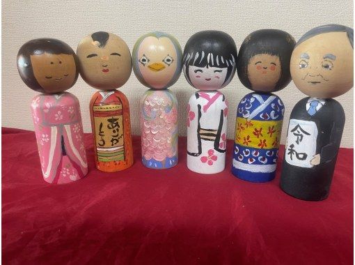 [อาคิตะ / โยโกเตะ] ประดิษฐ์ตุ๊กตาโคเคชิของคุณเองด้วยไอเดียฟรีๆ ของคุณ - สนุกกับการระบายสี! ขอแนะนำเป็นของตกแต่งห้องด้วย!の画像