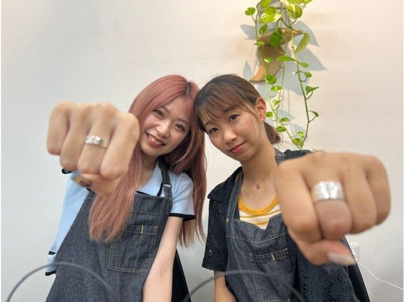 【和歌山・みなべ】職人気分が味わえる！！本格的シルバーリング手作り体験＜カップル・友達・グループで＞白浜旅行の思い出に！の紹介画像