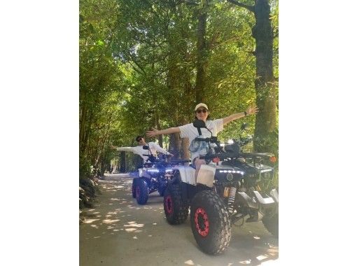 冬限定特別プラン！！【沖縄・今帰仁村】仲間と一緒に普通自動車免許で乗れる4輪バギー（一人乗り）で駆け抜けよう！ 〈3時間プラン〉の画像