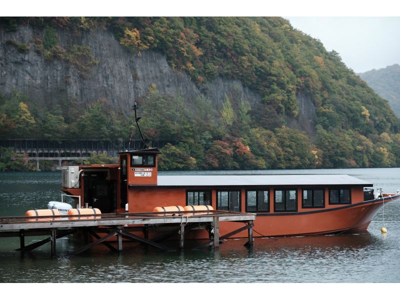 【秋田・鹿角】東北初！冬でも快適なドーム船でわかさぎ釣り体験の紹介画像