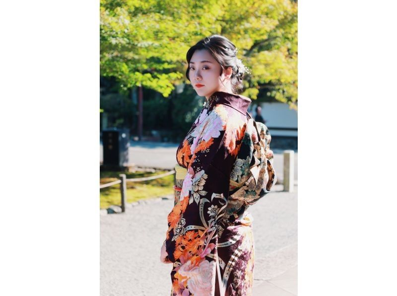 高品質蠶絲振袖の紹介画像
