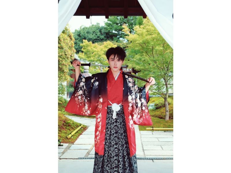 サムライ着物紋付（武士服）の紹介画像