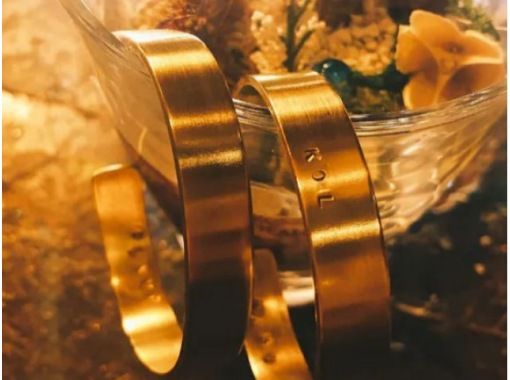 【東京・池袋】手作りブレスレット〜100%無垢の真鍮が美しく輝く「バングル作り体験」の画像