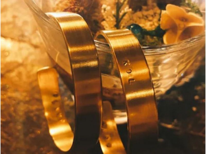 【東京・池袋】手作りブレスレット〜100%無垢の真鍮が美しく輝く「バングル作り体験」の紹介画像