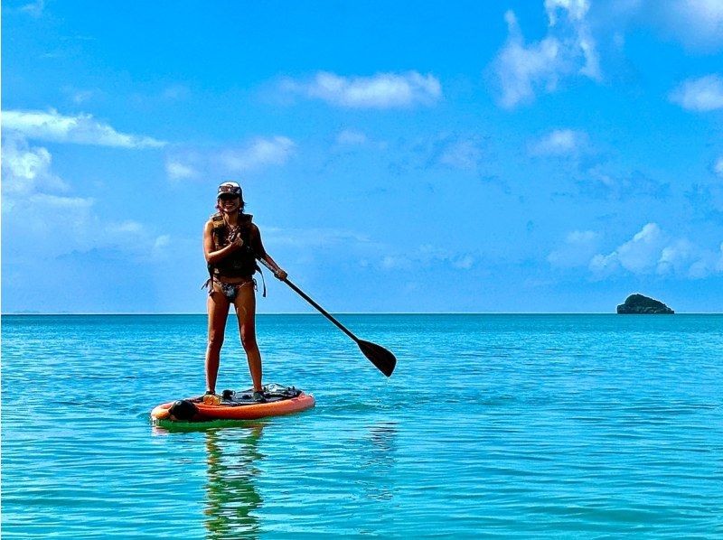[Okinawa, Naha] SUP experience tour. Even beginners can feel at ease! Elementary school students and above can participate!の紹介画像