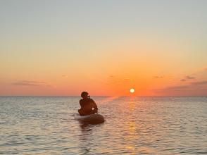 [Miyakojima - Private Rental] Sunset SUP Tour Wrapped in the Sunset! 《Photos and videos are provided free of charge》