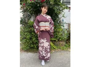 【沖縄・那覇】着物レンタルプラン！《訪問着・小紋》