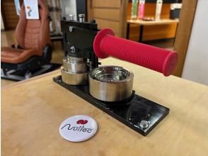 【秋田/横手】画一幅画或涂上颜色，制作你自己的原创徽章♪