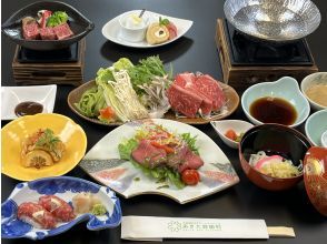 [Akita Prefecture, Kakunodate, Lake Tazawa] Kotatsu experience + Warabiza small theater performance + meal (Nishiki beef set meal "Ushizanmai") + bathing