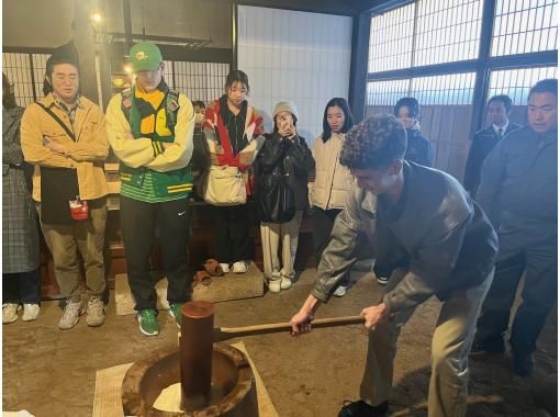 [Yokote City, Akita Prefecture] Limited to one group per day! Experience traditional mochi-pounding in a charming old-fashioned houseの画像