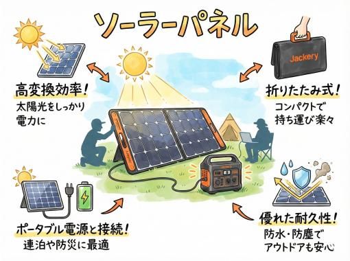 《ソーラーパネルレンタル》空港から車で10分の画像