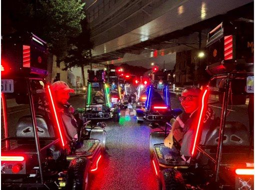 【東京・渋谷/新宿/原宿】東京を駆け抜ける！渋谷・原宿・新宿ゴーカートツアー！（60分）の画像