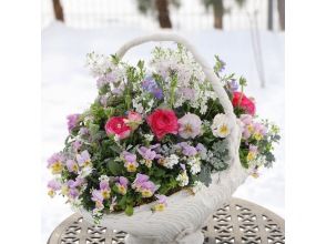 【秋田縣由利本莊】像插花一樣體驗植物採集！ <免費課程>含午餐和甜點套餐♪