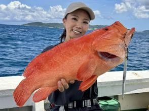 Ishigaki Island [Go by boat, five-fish fishing experience] Children from 3 years old can board! Come empty-handed (half day)