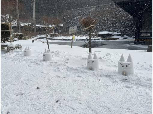 【秋田・男鹿】オリジナルミニかまくら作り体験！の画像