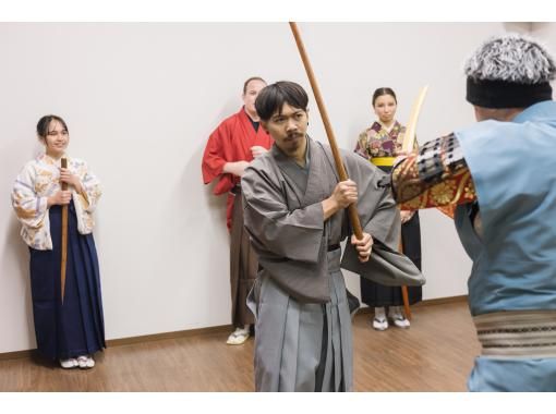 【広島・広島市】サムライ体験＆スモーク撮影！本格着物で殺陣師によるサムライ体験後にスモークによる写真撮影！お子様歓迎！手ぶらOK！2～3時間の画像