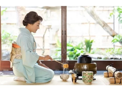 【京都五条】在拥有百年历史的京都町屋体验茶道の画像