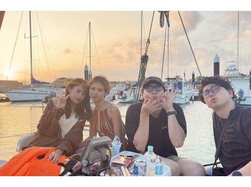 [Okinawa, Itoman] Fully Chartered Yacht Sailing Cruise for 2-4 People at Affordable Prices! Sunset Plan (English Version)の画像