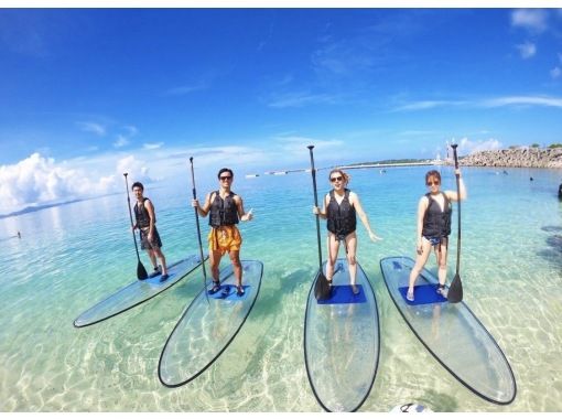 【오키나와현&middot;모토부초】기간 한정 &ldquo;학할 플랜&rdquo;! 오키나와의 맑은 바다에서 아가! 추억 만들기! 친구도 연인도 미소가 될 수 있는 특별한 클리어 삽 체험 투어の画像