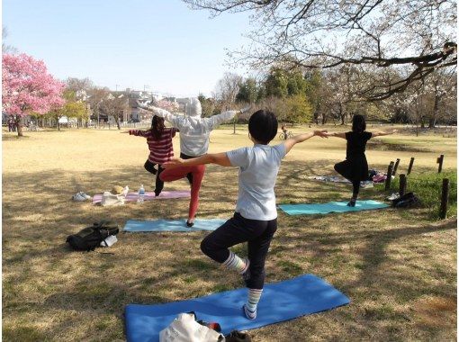 【東京・立川】4/5（日）開催！青空お花見ヨガ＆絶品スープカフェの画像