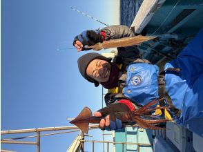 【千葉・勝浦】《八幡丸》イカの船釣り体験！初心者歓迎！乗合プラン