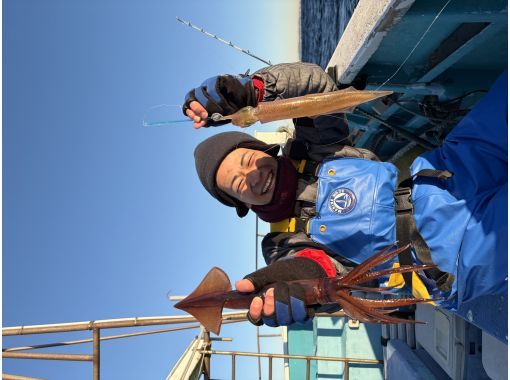 【千葉・勝浦】《八幡丸》イカの船釣り体験！初心者歓迎！乗合プランの画像